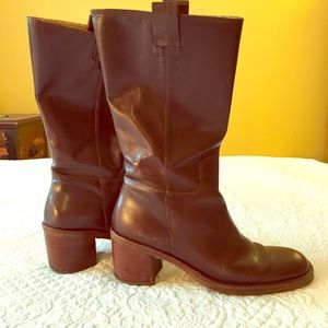 Banana republic leather boots